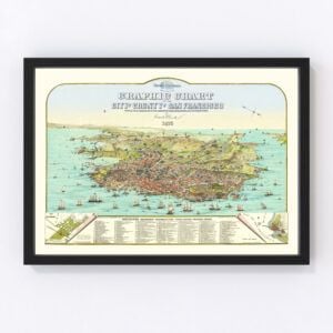 San Francisco Map 1875