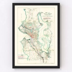 Seattle Map 1911
