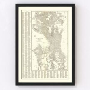 Seattle Map 1920