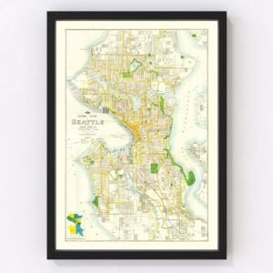 Seattle Map 1924