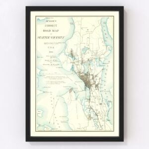 Seattle Map 1894