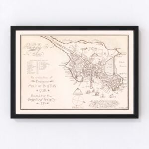Boston Map 1728