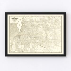 Memphis Map 1925