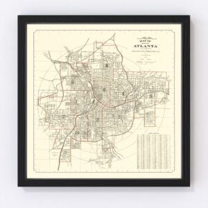 Atlanta Map 1912