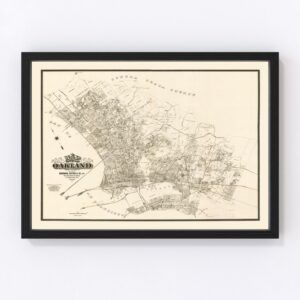 Oakland Map 1903