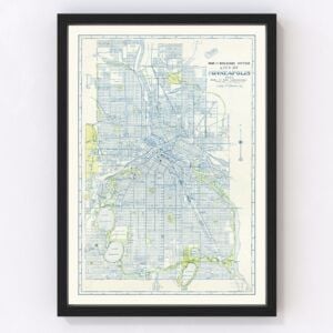 Minneapolis Map 1922