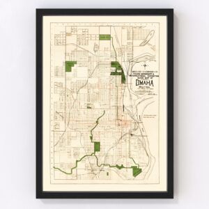 Omaha Map 1898