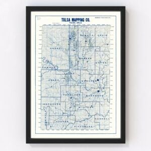 Tulsa Map 1913