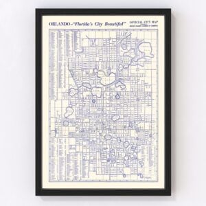 Orlando Map 1936