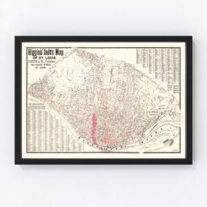 St. Louis Map 1894