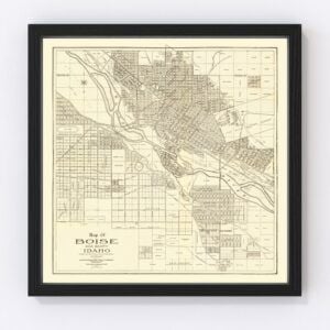Boise Map 1912
