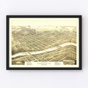 Lawrence Map 1880