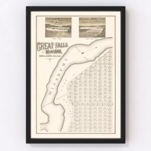 Great Falls Map 1883