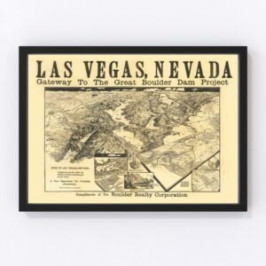 Las Vegas Map 1932