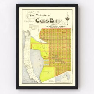 Coos Bay Map 1906