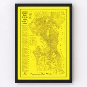 Seattle Map 1912