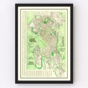 Seattle Map 1913