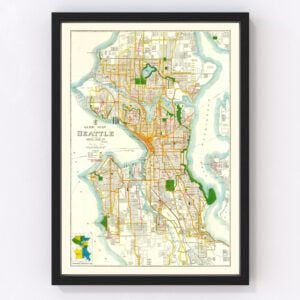 Seattle Map 1929