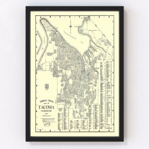 Tacoma Map 1920
