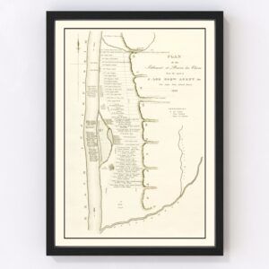 Prairie des Chiens Map 1834