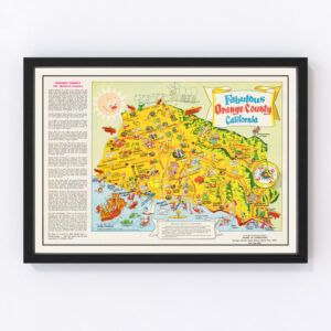 Orange County Map 1957