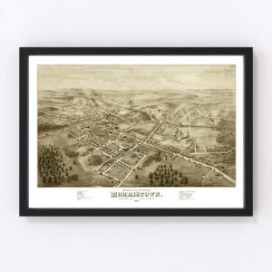 Morristown Map 1876