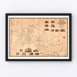 Trenton Map 1849