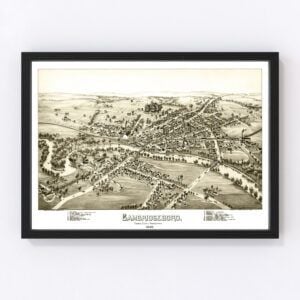 Cambridgeboro Map 1895