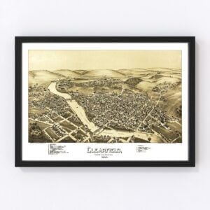 Clearfield Map 1895