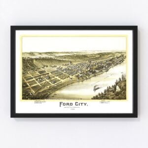Ford City Map 1896