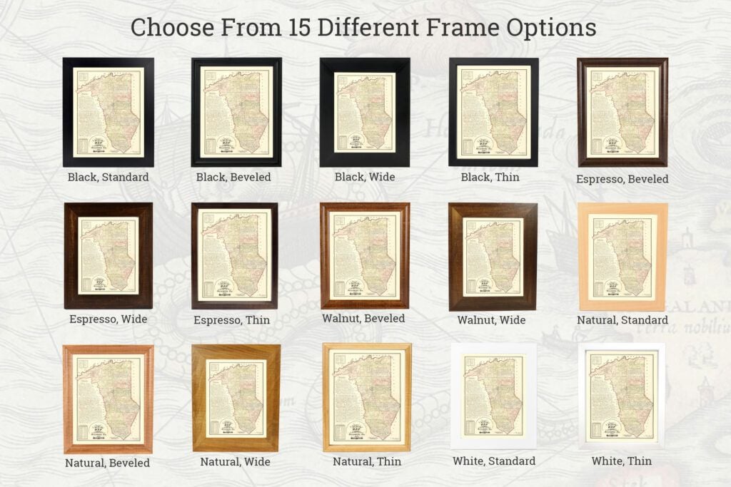 All Available Frame Combinations