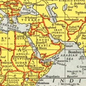 Vintage Arabia Maps