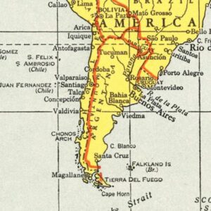 Vintage Argentina Maps