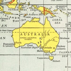 Vintage Australia Maps