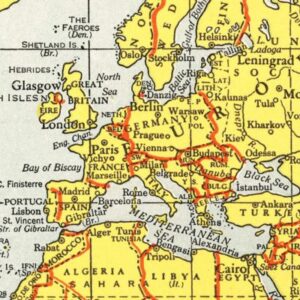 Vintage Austria Maps