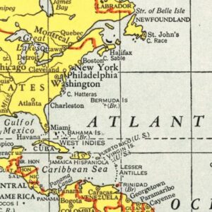 Vintage Bermuda Maps