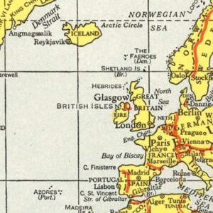 Vintage British Isles Maps