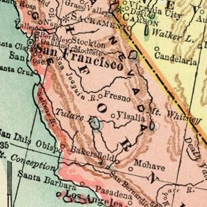 Old Maps of California