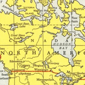 Vintage Canada Maps
