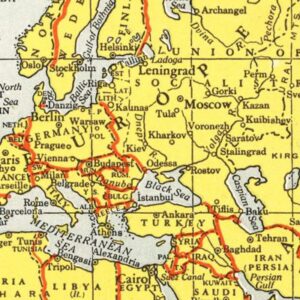 Vintage Czech Republic Maps
