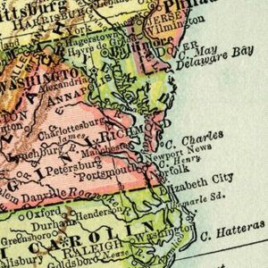 Old Maps of Delaware