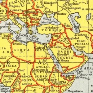 Vintage Egypt Maps