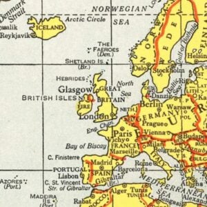 Vintage England Maps
