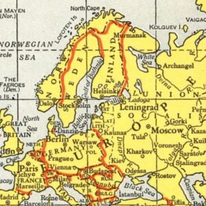 Vintage Estonia Maps