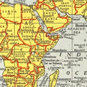 Vintage Ethiopia Maps