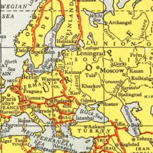 Vintage Europe Maps