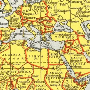 Vintage Greece Maps