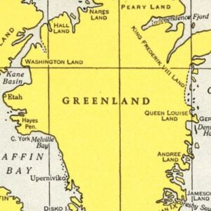 Vintage Greenland Maps