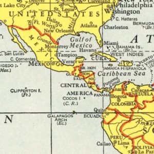 Vintage Guatemala Maps