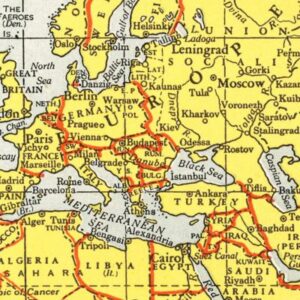Vintage Hungary Maps